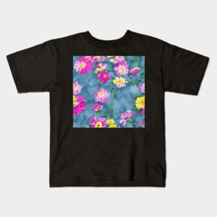 Floral pattern background Kids T-Shirt